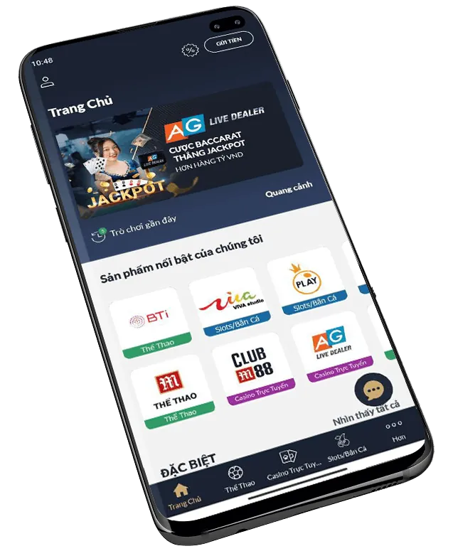Đa dạng trò chơi giải trí tại 1bet casino
